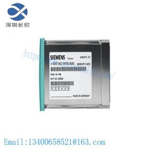 Siemens 6ES7952-1AH00-0AA0 RAM Memory Card for Industrial Control Systems