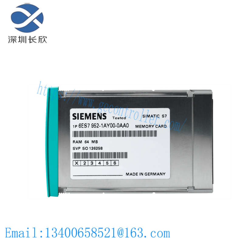 siemens_6es7952-1ak00-0aa0.png Siemens 6ES7952-1AK00-0AA0 RAM Memory Card for S7-400, Long Version, 8 MB