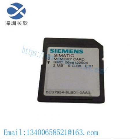 SIEMENS 6ES7953-8LB01-0AA0 Memory Module, Industrial Control Systems