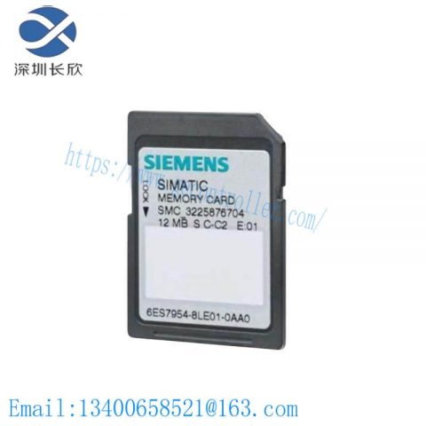 Siemens 6ES7954-8LP03-0AA0 Memory Card: Industrial Control Module, Advanced Technology for Enhanced Performance
