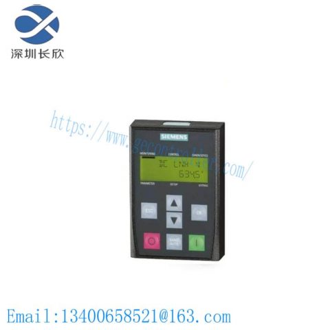 SIEMENS 6SL3255 Basic Operator Panel, for Industrial Automation