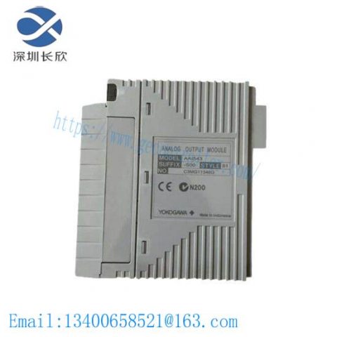YOKOGAWA AAI543-S00: High-Precision Control Module