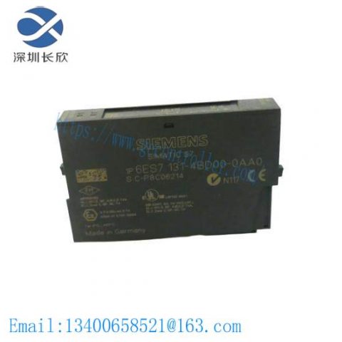 SIEMENS SIMATIC Digital Input Module 6ES7131-4BD00-0AA0, for Industrial Control Applications