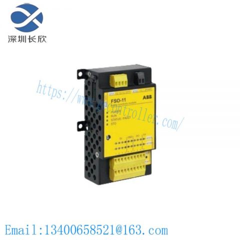 ABB FSO-11 Safety Functions Module - Enhancing Industrial Safety with Precision