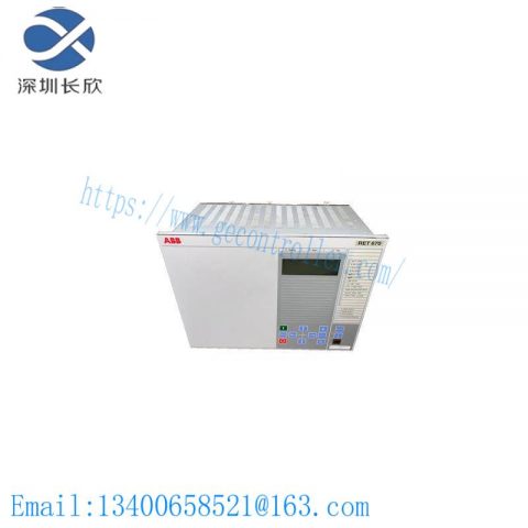 ABB RET670 1MRK004816-AB Control Relay: Industrial Automation Solutions