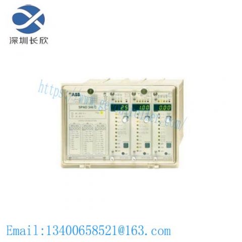 ABB SPAD346C Industrial Controller, Custom Processed for Advanced Automation