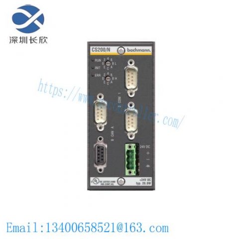 Bachmann CS200/N - High-Performance CANopen Slave Module for Industrial Automation