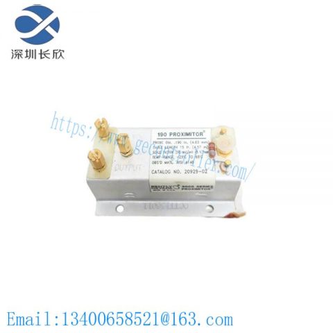 BENTLY NEVADA 20929-02: Proximity Transducer, Precise Motion Sensing for Industrial Control Systems