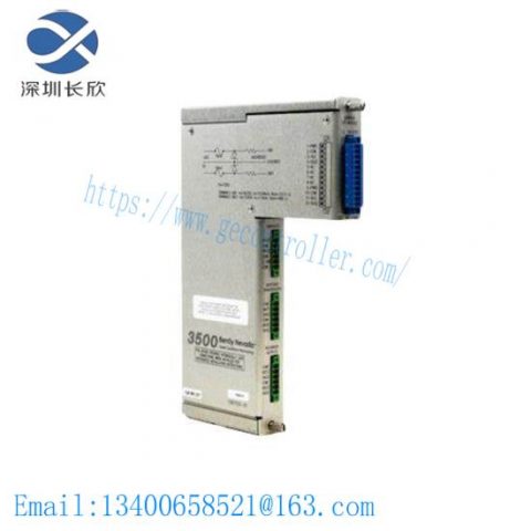 Bently Nevada 3500/04 138257-01 I/O Module - Advanced Control Solutions by Bently-Nevada