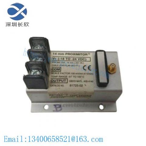 Bently Nevada 81725-02 Proximity Transducer, Industrial Control Solutions