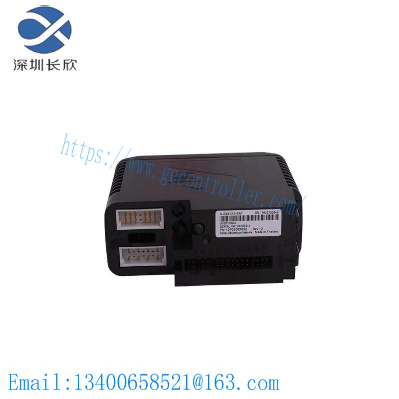 emerson_kj4001x1-be1_rev_l.jpg Emerson KJ4001X1-BE1 REV:L - 8 Wide I/O Carrier with Shield Bar