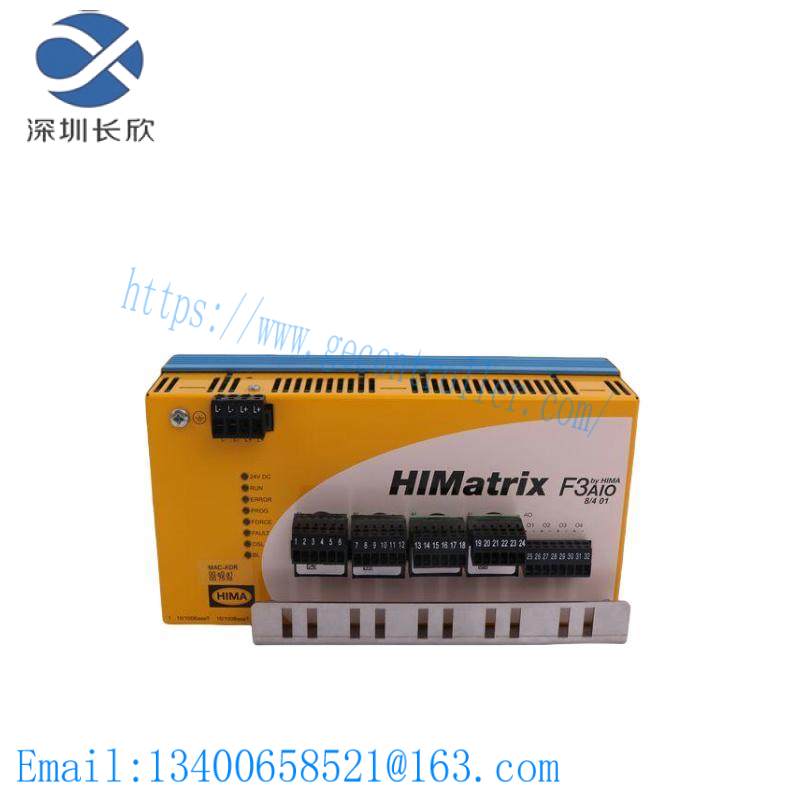 HIMA F3 AIO 8/4 01 F3AIO8/401 HIMatrix Safety-Related Controller - Precision Control for Industrial Safety Environments