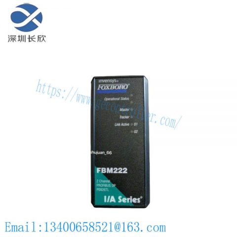 FOXBORO FBM222 I/O Module for Industrial Automation