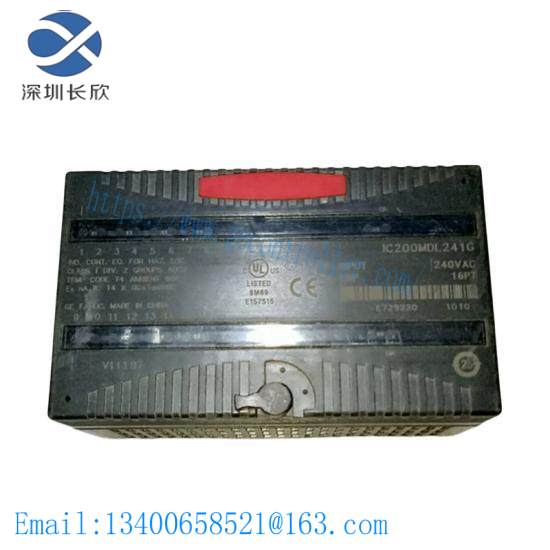 ge_fanuc_ic200mdl241_discrete_input_i_o.jpg GE FANUC IC200MDL241 Discrete Input I/O Module, for Industrial Automation