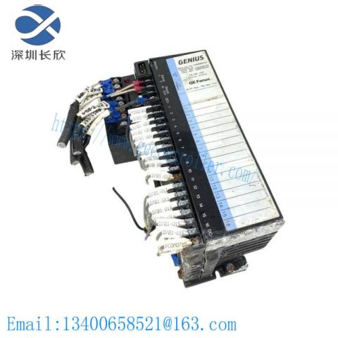 GE IC660BBD021W: 3-Wire Sensor Compatible Control Module for Industrial Automation