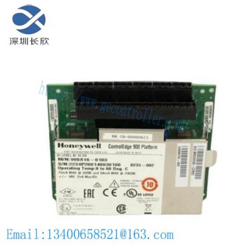 Honeywell HC900 Analog Input Module 900A16-0103, Industrial Control Solutions