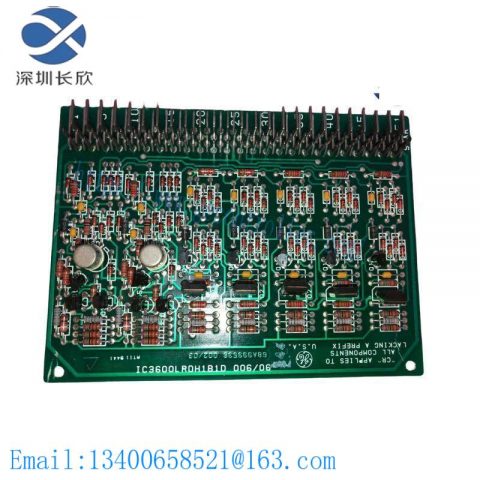 GE Speedtronic IC3600LRDH1B1D Relay Driver Card - Mark I/II Series, Engineered for Scalable Gas & Steam Turbine Management