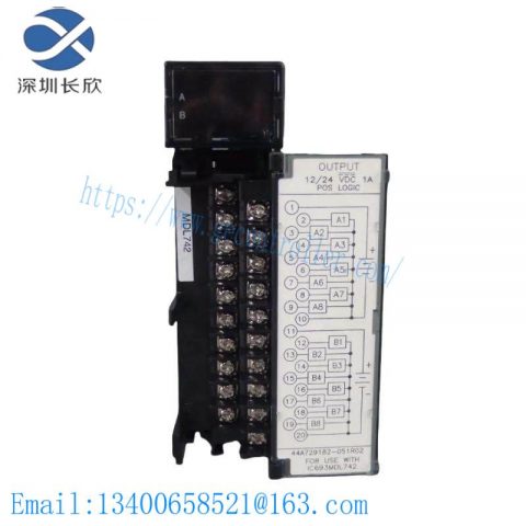 GE IC693MDL742C - Advanced ESCP Output Module, for Industrial Automation Solutions