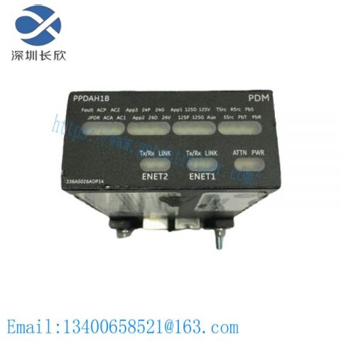 GE IS220PPDAH1B Industrial Control I/O Pack, PDM Diagonal