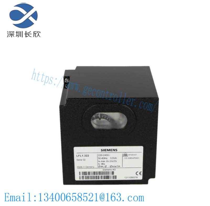 lfl1_322_siemens_gas_burner_control.jpg SIEMENS LFL1.322 Gas burner control - Advanced Flame Detection & Control Module
