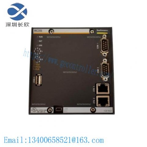 Bachmann MX213256512 Module - High-Performance PLC Core, 200 Characters