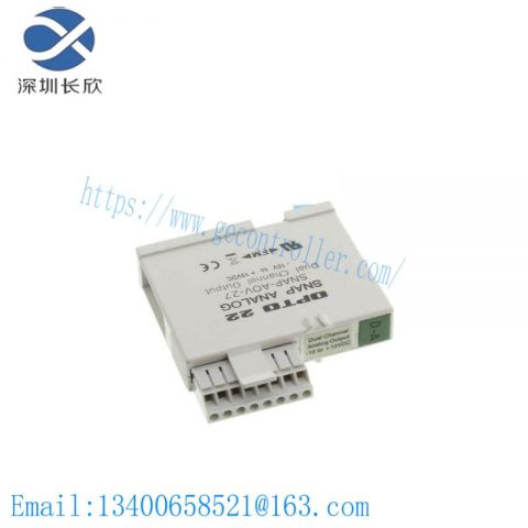 Opto 22 SNAP-AOV-27 Industrial IO Module - High-Performance Analog Output Solution