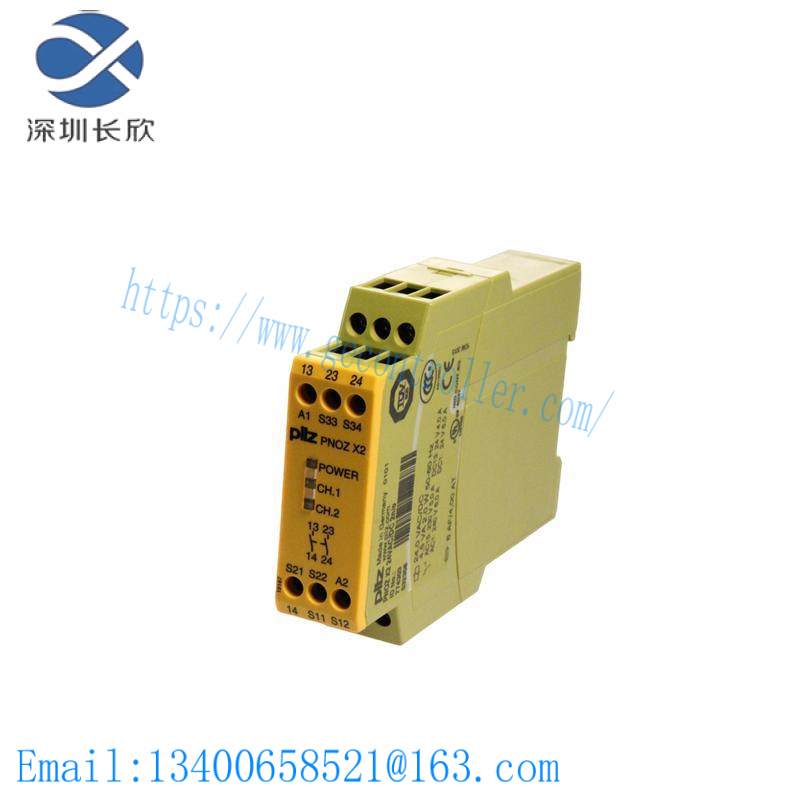 pilz_pnoz_x2_774303_safety_controller.jpg PILZ PNOZ X2 774303: Advanced Safety Controller for Industrial Automation