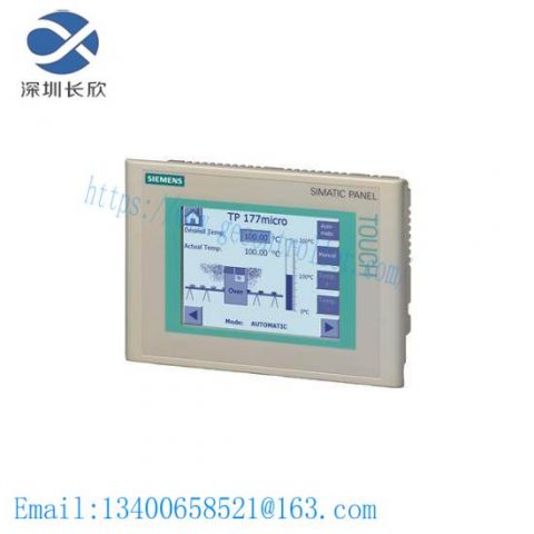 Siemens 6AV6 640-0CA11-0AX1 Touch Panel