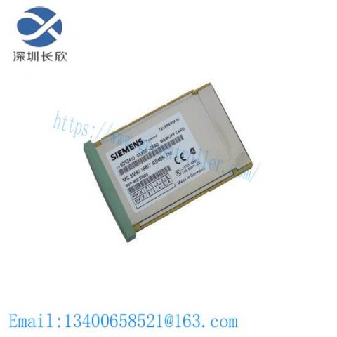 Siemens 6DS2410 Series Memory Card - For Advanced Automation Solutions