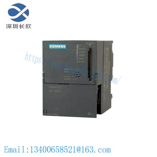 siemens_6es7315-1af03-0ab0_cpu_module.jpg SIEMENS S7-300 CPU 315-1 AF03 0AB0 Modular Control Module