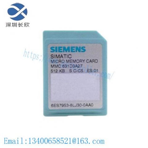 Siemens 6ES7 953-8LJ30 Memory Card, Control & Automation Module