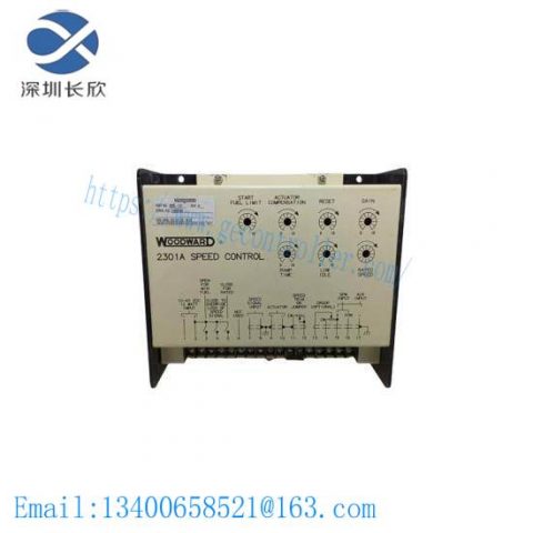 Woodward 9905-131: Industrial Control System Speed Control Module