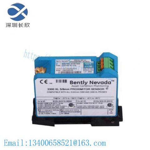 Bently Nevada 330180-91-CN Proximitor Sensor, Precision Monitoring for Industrial Control Systems
