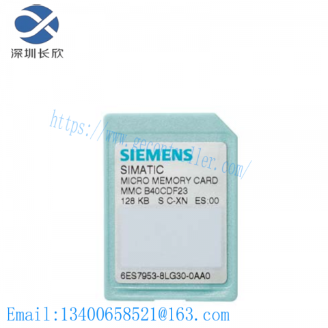 SIEMENS 6ES7953-8LJ30-0AA0 Memory Card for Industrial Control Systems