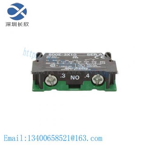 AB 800E-3X10 Contact Block, Control Module