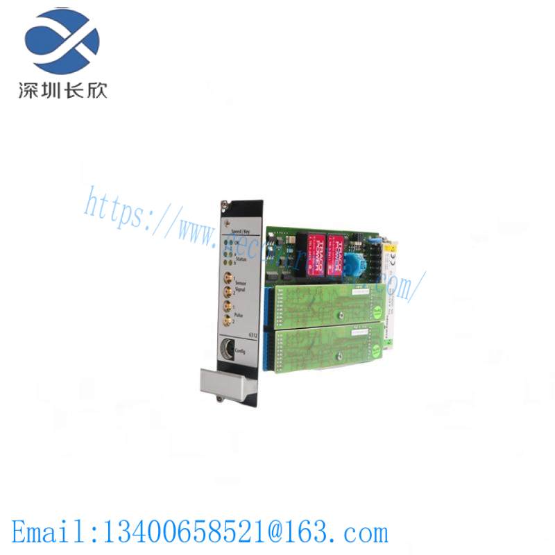 a6312_08_emerson_speed_key_module.jpeg EMERSON A6312/08 Speed Control Module, Advanced Industrial Automation Solutions