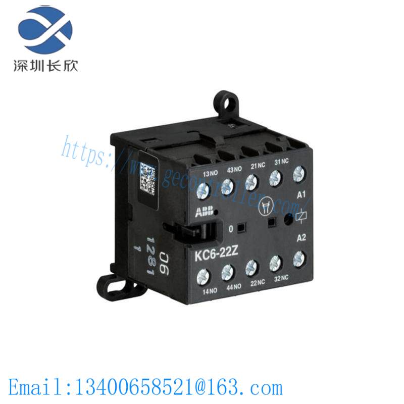 abb_kc6-22z_mini_contactor_relay_24vdc.jpg ABB KC6-22Z Mini Contactor Relay - 24VDC, Industrial Control Solutions