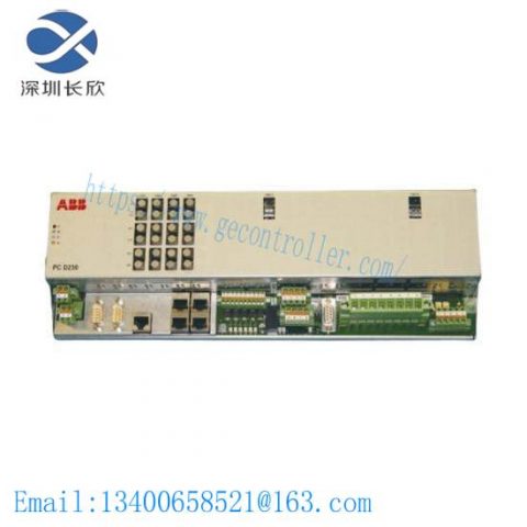 ABB PC D230 A Communication I/O Module, 3BHE022291R0101, Advanced Industrial Control Solution