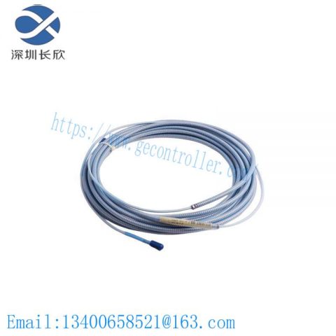 Bently Nevada 330190-080-01-00: Industrial PLC Extension Cable, Precision Control Solutions