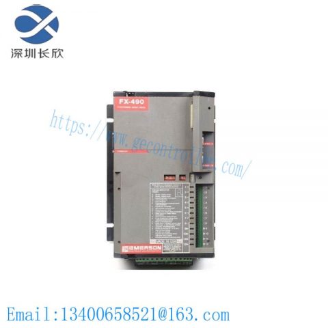 EMERSON IFX-490: High-Precision Brushless Positioning Servo Drive, for Industrial Automation