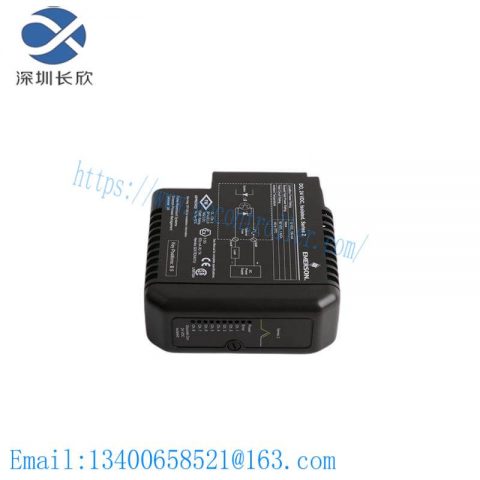 EMERSON KJ3221X1-EA1 Terminal Block - Precision Control Module for Industrial Automation