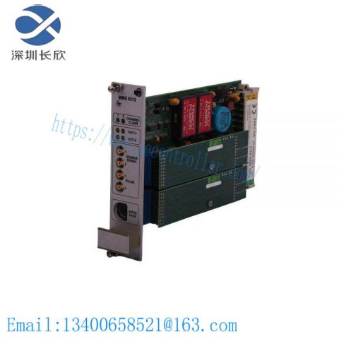 Emerson MMS6312 Dual Channel Rotational Speed Monitor - Precision Control for Industrial Applications