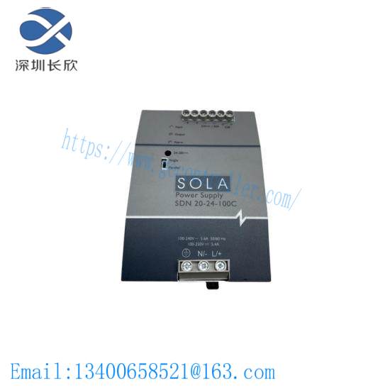 emerson_sdn20-24-100c_din_rail_power_supply_1.jpg Emerson SDN20-24-100C DIN Rail Power Supply