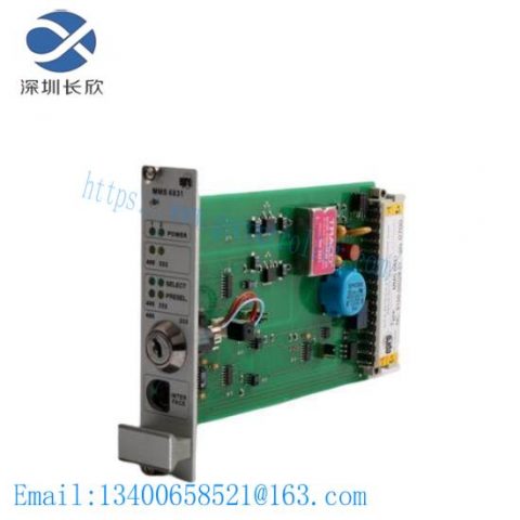 EPRO EMERSON MMS 6831 Interface Card, Precision Control Solution