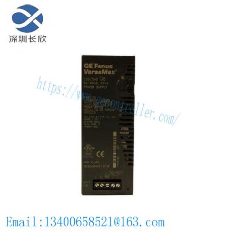GE IC200PWR101B - High-Performance Power Supply for Industrial Control Systems