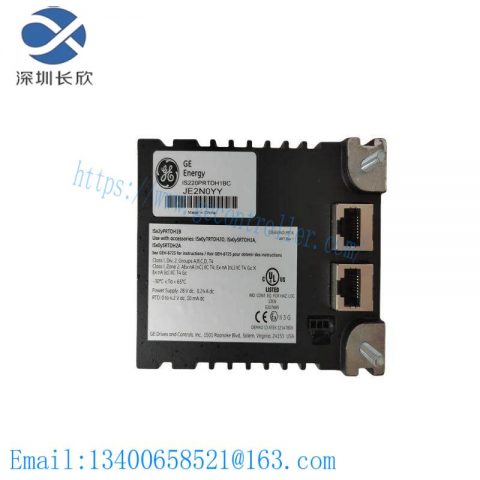 GE IS220PRTDH1B: High Precision RTD Input Module for Industrial Automation