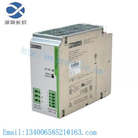 Phoenix Contact TRIO-PS/1AC/48DC/5 Power Supply, Designed for Industrial Control Systems