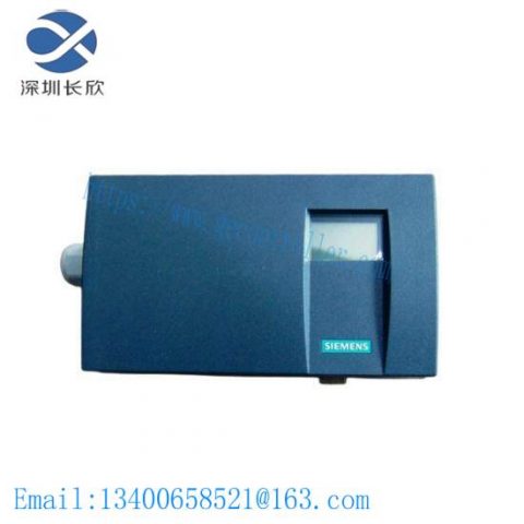 SIEMENS 6DR5010-0NG01-0AA1: Precision Electropneumatic Positioner, Advanced Automation Solutions