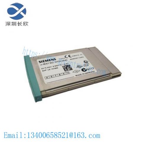 SIEMENS 6ES7952-1KP00-0AA0 Flash Module - 8MB, Industrial Control Solutions