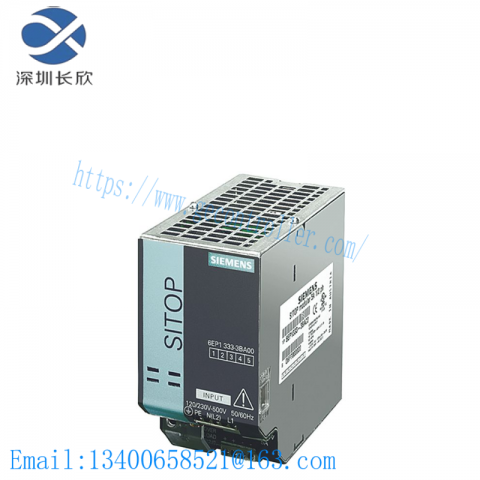 SIEMENS 6EP1 333-3BA00: Industrial Power Supply Input, Expertly Designed for Automation Solutions